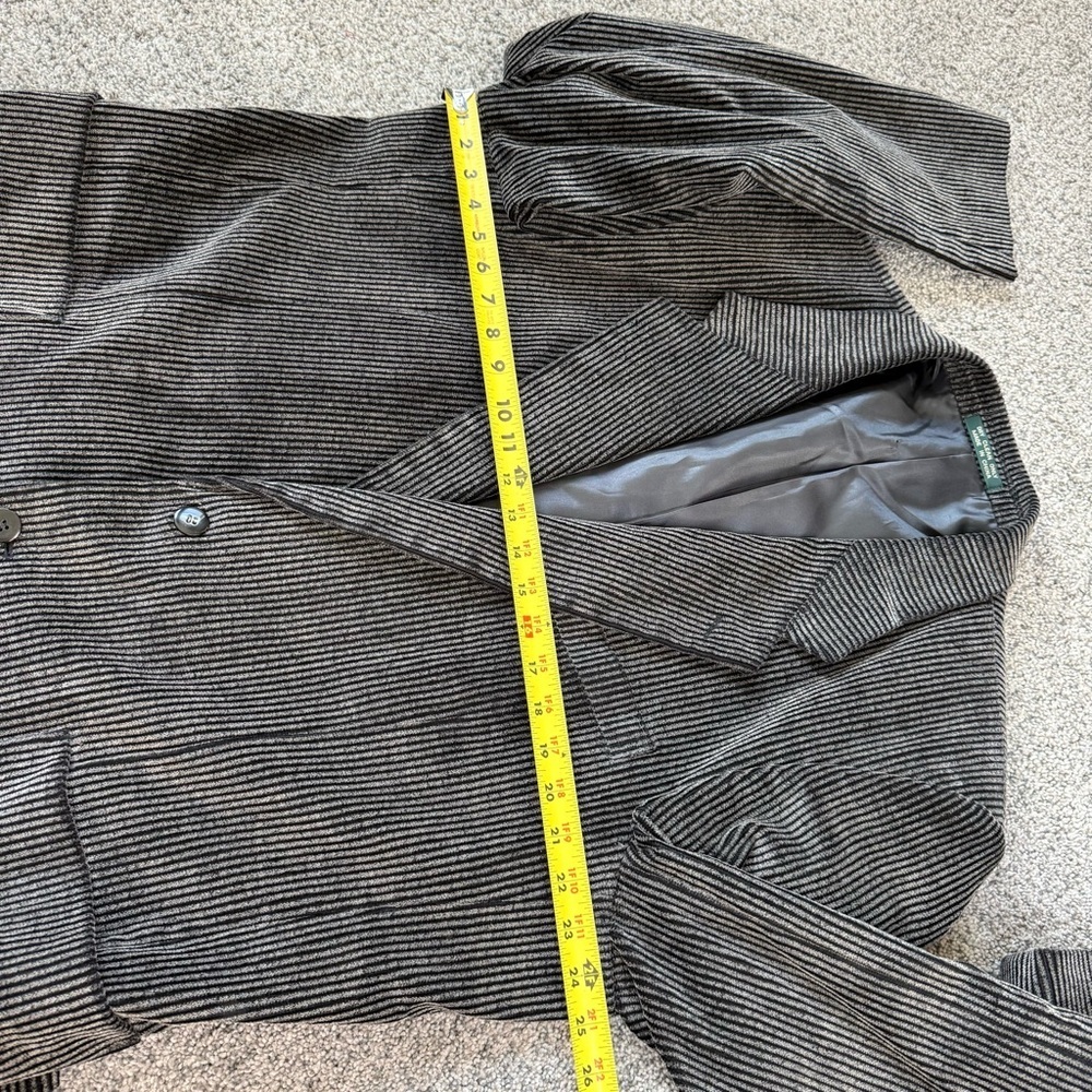 Men’s Black 46 Corduroy Jacket Sports 2 Button Scandia Woods 100% Cotton Casual - Picture 6 of 12